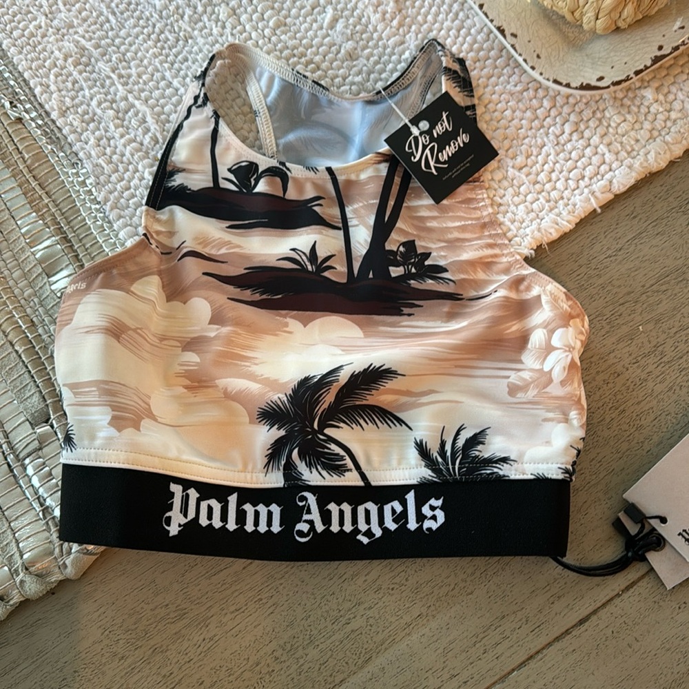 Palm Angels cropped tank
